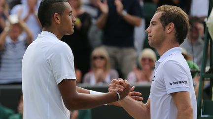 Lors de l'édition 2014 de Wimbledon, Richard Gasquet avait été éliminé dès le 2e tour par Nick Kyrgios. (ANDREW COWIE / AFP)