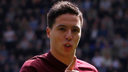 Samir Nasri, le joueur français de Manchester City