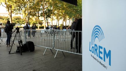 La République en marche se réunit en congrès à Tours (Indre-et-Loire), le 10 septembre 2018. (GUILLAUME SOUVANT / AFP)