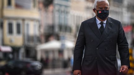 Le Premier ministre portugais, Antonio Costa, à Lisbonne, le 2 novembre 2020. (PATRICIA DE MELO MOREIRA / AFP)