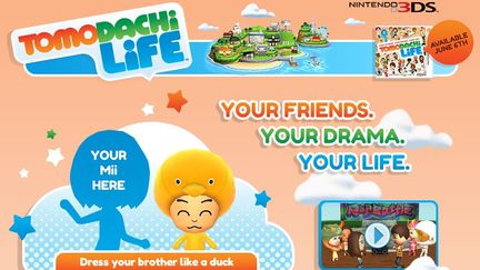 Nintendo a refus&eacute;, mardi 6 mai 2014, d'int&eacute;grer le mariage gay dans son jeu "Tomodachi Life". ("TOMODACHI LIFE" / NINTENDO)