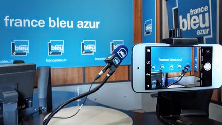 Les studios de France Bleu Azur, le 23 janvier 2018 (NICOLAS ULLIAC / RADIO FRANCE)