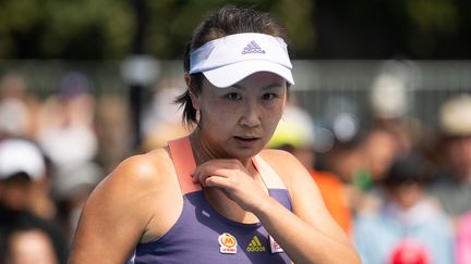 La joueuse de tennis chinoise Peng Shuai, lors de l'Open d'Australie le 21 janvier 2020. (MAXPPP)