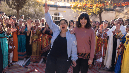 Melha Bedia et Shirine Boutella dans "Miskina, la pauvre" (MIKA COTELLON/QUAD)