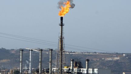 2007: vue d'une raffinerie de gaz de pétrole liquéfié à Arzew près d'Oran, à l'ouest de l'Algérie. (REUTERS / Zohra Bensemra )