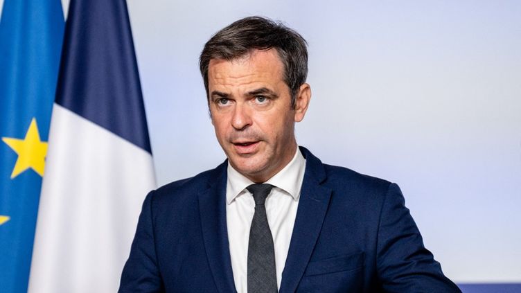 Olivier Véran, government spokesperson, July 20, 2022, in Paris.  (XOSE BOUZAS / HANS LUCAS / AFP)