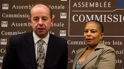 &nbsp; (La ministre de la Justice Christiane Taubira a démissionné, Jean-Jacques Urvoas la remplace © MaxPPP)