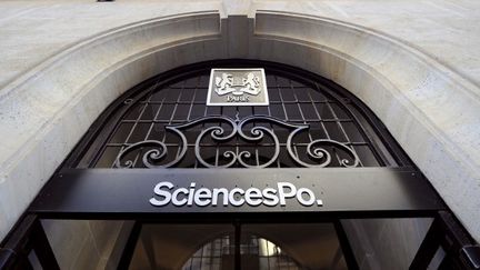 L'entr&eacute;e de Sciences Po, &agrave; Paris, le 15 janvier 2009.&nbsp; (FRANCK FIFE / AFP)