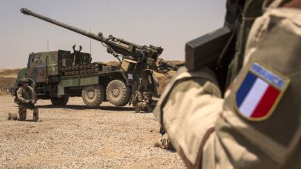 Des militaires français à Mossoul (Irak), le 13 juillet 2017. Photo d'illustration. (FADEL SENNA / AFP)