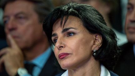 Rachida Dati, lors d'un meeting LR à Saint-André-Lez-Lille, le 8 juin 2016. (PHILIPPE HUGUEN / AFP)