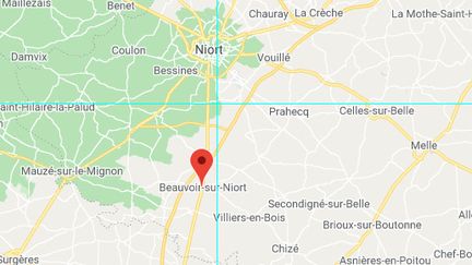 Carte&nbsp;Beauvoir-sur-Niort Google Maps. (GOOGLE MAPS)