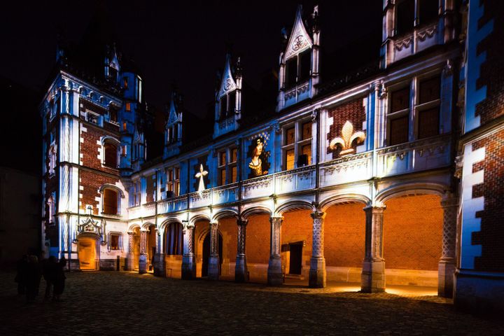 Son et lumière "Ainsi Blois vous est conté" 
 (Château royal de Blois / @pashrash)