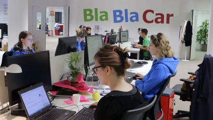  (Blablacar, basé à Paris, compte 20 millions de membres © SIPA/ Solal)