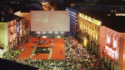 La Piazza Grande lors du Festival du film de Locarno
 (ALESSANDRO DELLA VALLE / KEYSTONE)