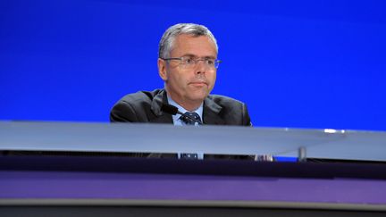 L'ancien directeur g&eacute;n&eacute;ral d'Alcatel-Lucent, Michel Combes, le 7 mai 2013 &agrave; Paris. (ERIC PIERMONT / AFP)