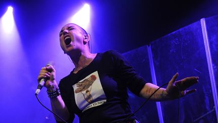 Sinead O'Connor en concert au Highline Ballroom de New York, le 23 février 2012
 (Jason Kempin / GETTY IMAGES NORTH AMERICA / AFP)