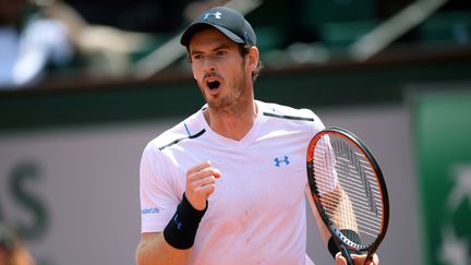 Andy Murray le 5 juin 2017 à Roland-Garros. (ALEXEY FILIPPOV / SPUTNIK / AFP)