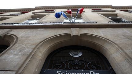 La direction de Sciences Po Paris a saisi le procureur de la République, mercredi 13 mars 2024. (EMMANUEL DUNAND / AFP)