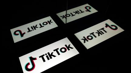 Le logo Tiktok. (LIONEL BONAVENTURE / AFP)