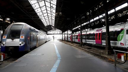 Les quais de la gare Saint-Lazare, à Paris, dimanche 8 décembre 2019. (MAXPPP)