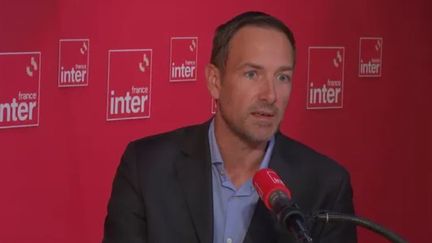 Éric Myon, secrétaire général de l'UNPF, l'Union nationale des pharmacies de France, le 1er septembre 2023 sur France Inter. (FRANCE INTER / RADIO FRANCE)