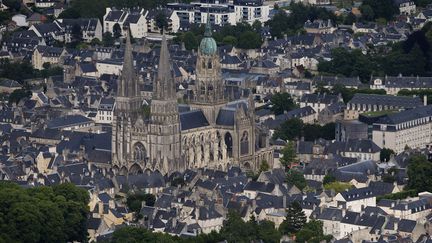 La cathédrale de Bayeux racontée dans un livre de quatre kilos (JOEL SAGET / AFP)