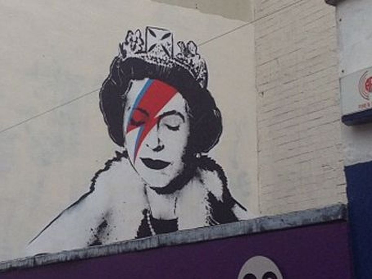 banksy david bowie