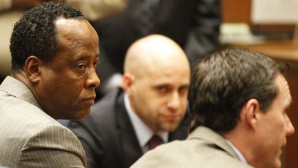 Le Dr Conrad Murray, à son procès le 7 novembre 2011.
 (AL SEIB / LOS ANGELES TIMES / AFP)