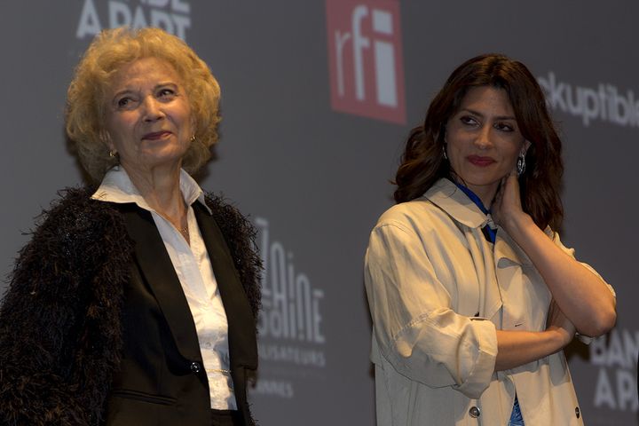 Marisa Paredes et Barbara Lennie à La Quinzaine des Réalisateurs le 10 mai 2018
 (Jean-François Lixon)