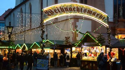 Le&nbsp;marché de Noël de Fribourg en Allemagne en 2019 (JEAN-LUC FLEMAL / MAXPPP)