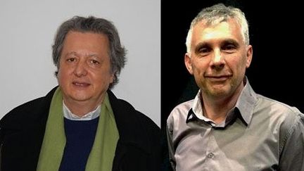 &nbsp; (Pierre Haski et Daniel Schneidermann victimes d'Ulcan ou de ses proches © Radio France)