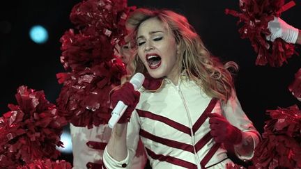 Madonna en concert à Saint-Pétersbourg (9 août 2012)
 (Alexei Danichev / Ria Novosti / AFP)