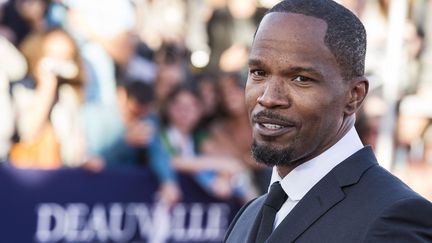 Jamie Foxx sur le tapis rouge de Deauville
 (ETIENNE LAURENT/EPA/MAXPPP)