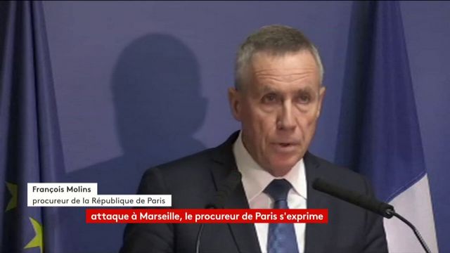 Attaque au couteau à Marseille : la conférence de presse du procureur François Molins