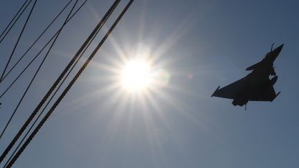 Un Rafale en plein vol (ERIC BARADAT / AFP)