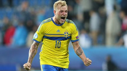 John Guidetti (Suède) (MICHAL CIZEK / AFP)