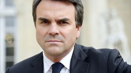 Thomas Thévenoud, député de Saône-et-Loire, à l'Assemblée nationale, à Paris, le 1er avril 2016. (BERTRAND GUAY / AFP)