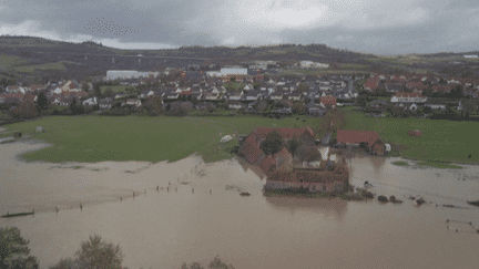 Il est tombé en une semaine l'équivalent de trois mois de précipitations dans le Pas-de-Calais. Placé en vigilance rouge aux crues et inondations, jeudi 9 novembre, le département va faire face à un nouvel épisode pluvieux jeudi, comme l'a annoncé Météo-France.