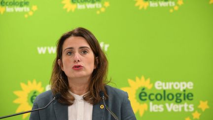 The national secretary of Europe Ecology Les Verts in Paris, January 12, 2023. (EMMANUEL DUNAND / AFP)