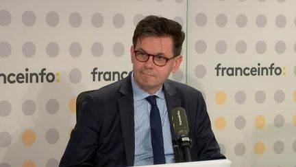 Christophe Leribault, président du musée d’Orsay, était jeudi 4 janvier 2024 le Grand témoin de la matinale de franceinfo. (FRANCEINFO)