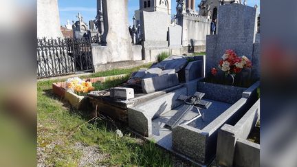 Le cimetière de Valbenoîte, à Saint-Etienne, le 7 mai 2019. (DAVID VALVERDE / FRANCE BLEU / RADIO FRANCE)