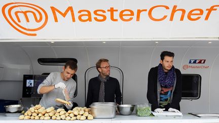 &nbsp; (Masterchef saison 4, en 2013. La production avait installé son foodtruck sur une place de Nancy © MaxPPP)