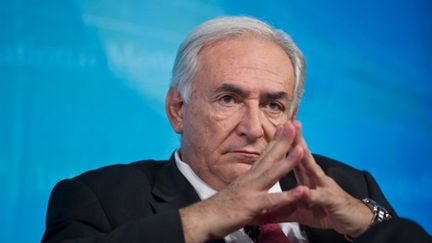 Dominique Strauss-Kahn le 15 avril 2011 à Washington (AFP - Nicholas KAMM)