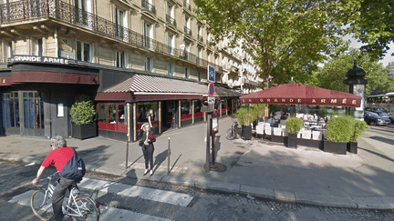 La&nbsp;terrasse&nbsp;du restaurant La Belle Armée. (GOOGLE STREET VIEW)