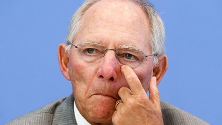  (Wolfgang Schäuble, chef de file des "faucons" © MAXPPP)