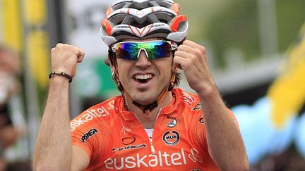 Jon Izagirre, vainqueur sur le Giro 2012 (LUK BENIES / AFP)