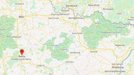 Nancy (Grand Est). (GOOGLE MAPS)