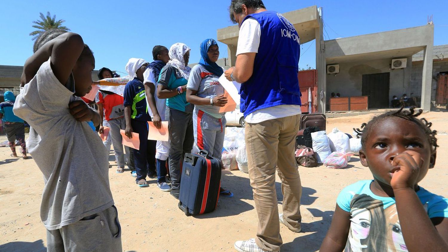 LA PHOTO. Libye: Les Migrants Renvoyés Chez Eux