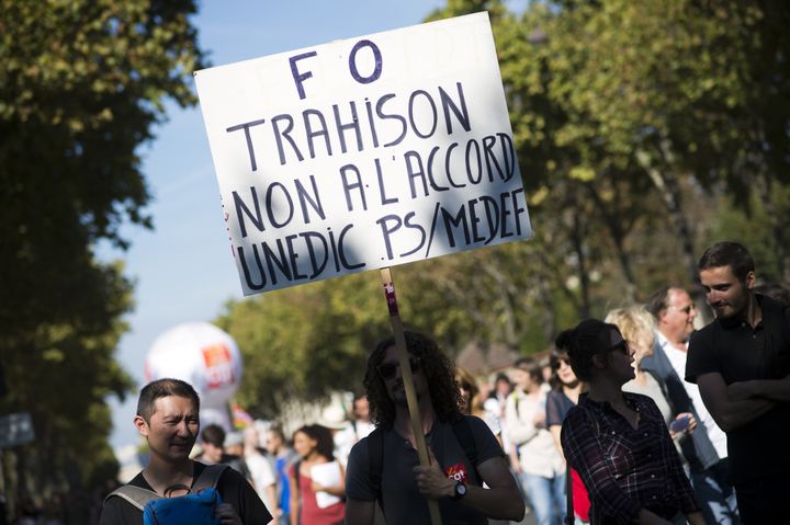 Défilé à Paris le 1er octobre 2014
 (Lionel Bonaventure/AFP)