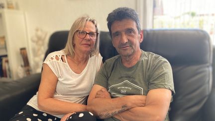 Violette et Lucien Douib, parents de Julie, assassinée par son ex-conjoint en mars 2019. (Margaux Stive)